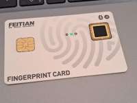 Le AllinPass K43 et la Fingerprint card de chez&nbsp;FEITIAN